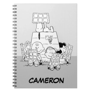 Peanuts Gang Reading Comics Notebook