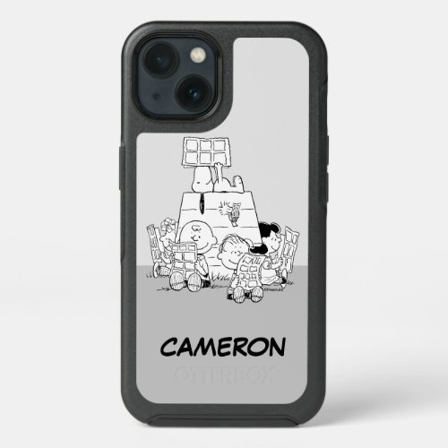 Peanuts Gang Reading Comics iPhone 13 Case