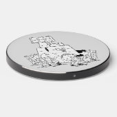 Peanuts Gang Reading Comics Wireless Charger (Front 2)