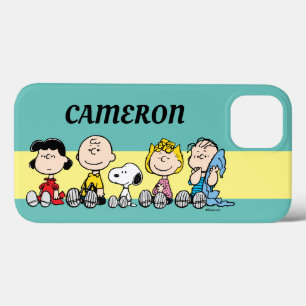Peanuts Gang Sitting Together iPhone 13 Case