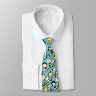 Peanuts Gang Sitting Together Neck Tie