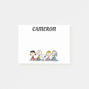 Peanuts Gang Sitting Together Post-it Notes