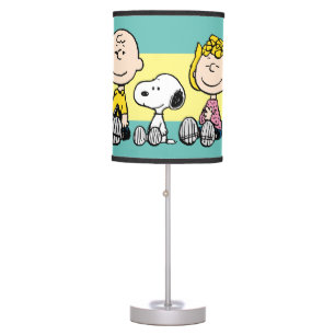 Peanuts Gang Sitting Together Table Lamp