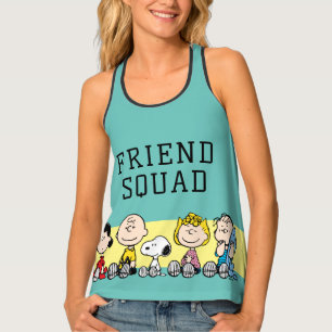 Peanuts Gang Sitting Together Tank Top