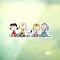 Peanuts Gang Sitting Together