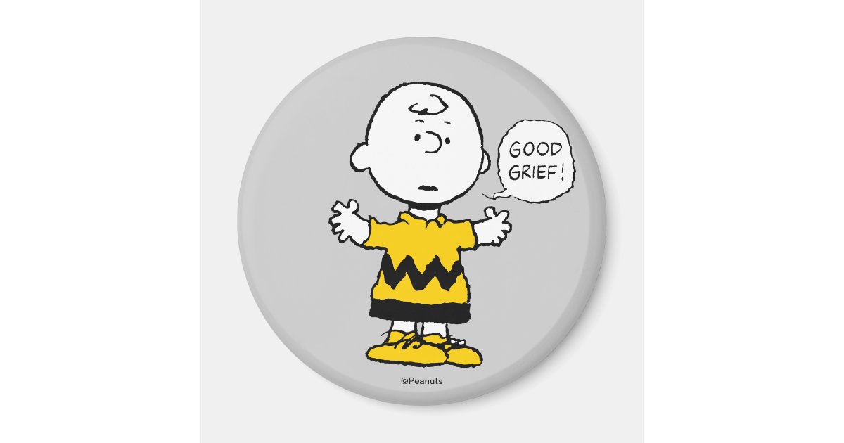 Peanuts Good Grief Charlie Brown Zazzle