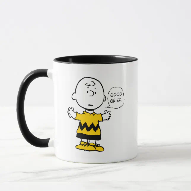 Peanuts Charlie Brown Good Grief Mug - Thumbnail 5