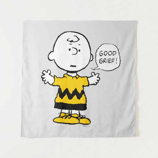 Peanuts | Good Grief Charlie Brown Tapestry (Front)