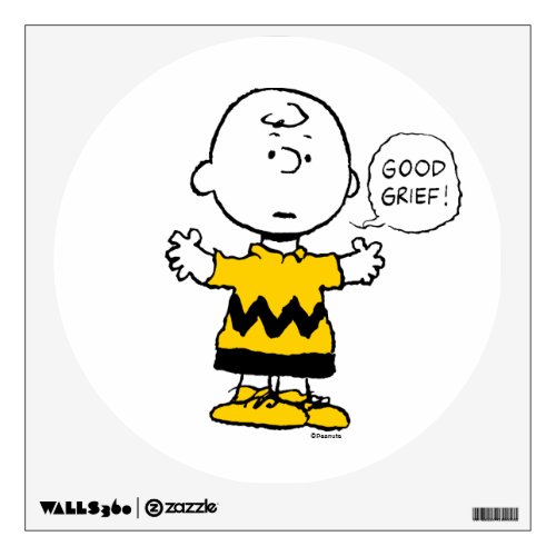 Peanuts  Good Grief Charlie Brown Wall Decal