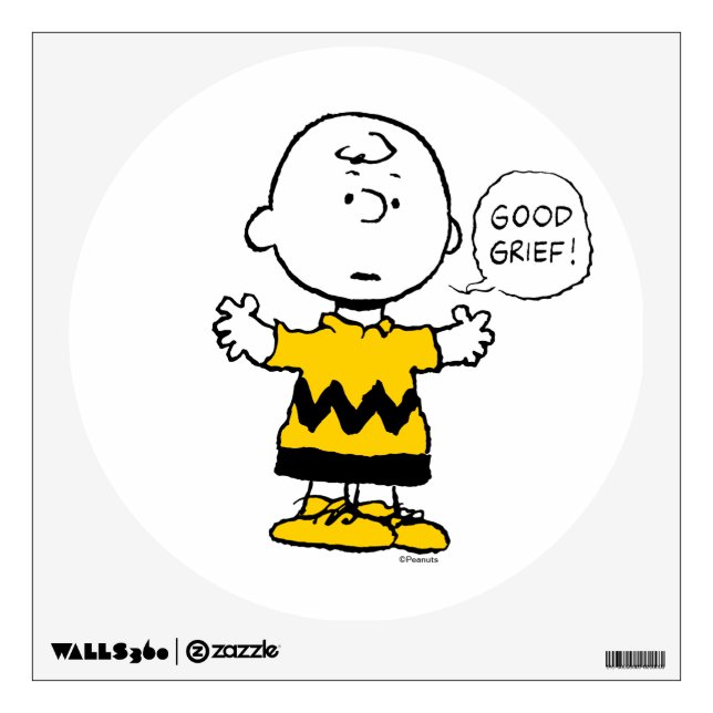 Peanuts | Good Grief Charlie Brown Wall Decal (Front)