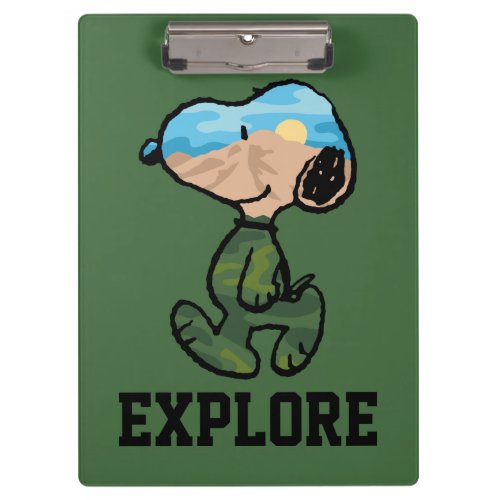 Peanuts  Great Outdoor Snoopy Clipboard