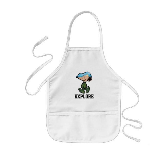 Peanuts | Great Outdoor Snoopy Kids' Apron (Front)
