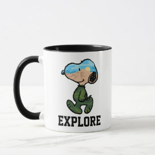 Peanuts Great Outdoor Snoopy Mug
