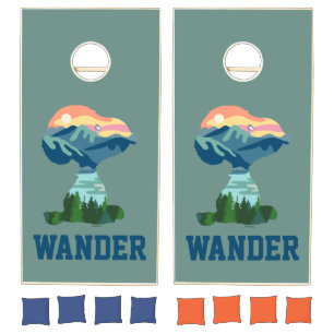 Peanuts Great Outdoor Snoopy Portrait Cornhole Set