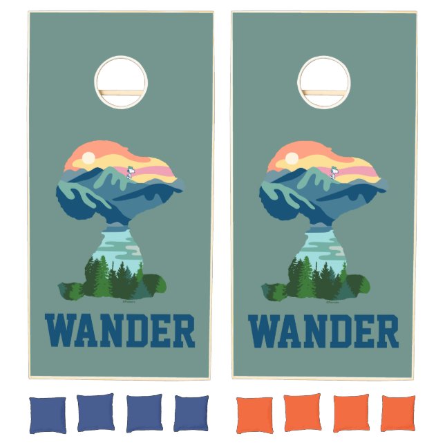 Peanuts | Great Outdoor Snoopy Portrait Cornhole Set (Set)