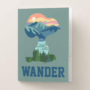 Peanuts Great Outdoor Snoopy Portrait Pocket Folder