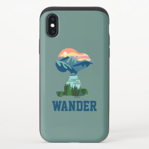 Peanuts Great Outdoor Snoopy Portrait iPhone X Slider Case