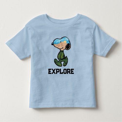 Peanuts  Great Outdoor Snoopy Toddler T_shirt