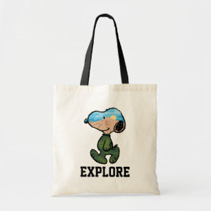 Peanuts Great Outdoor Snoopy Tote Bag