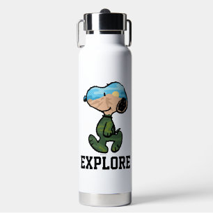 Peanuts   Great Outdoor Snoopy Water Bottle
