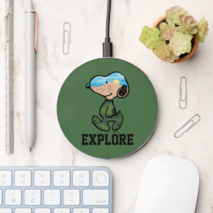 Peanuts Great Outdoor Snoopy Wireless Charger