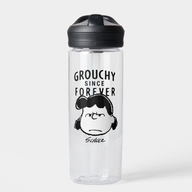 Peanuts | Grouchy Since Forever Lucy Water Bottle (Front)