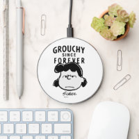 Peanuts | Grouchy Since Forever Lucy Wireless Charger