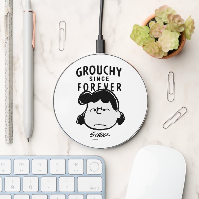 Peanuts | Grouchy Since Forever Lucy Wireless Charger (Desk)