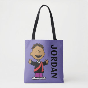 Peanuts Halloween Franklin Vampire Tote Bag