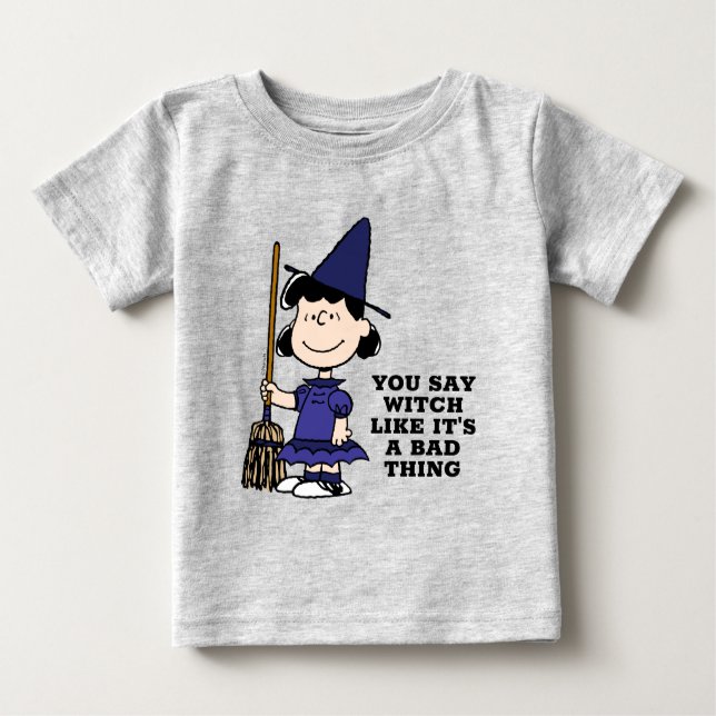 Peanuts | Halloween Lucy Witch Baby T-Shirt (Front)