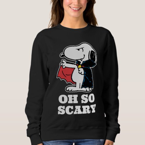 Peanuts  Halloween Snoopy Vampire Sweatshirt