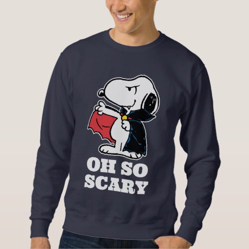 Peanuts  Halloween Snoopy Vampire Sweatshirt