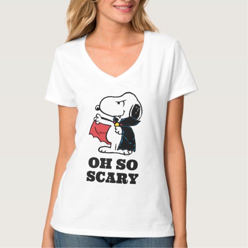 Peanuts  Halloween Snoopy Vampire T_Shirt