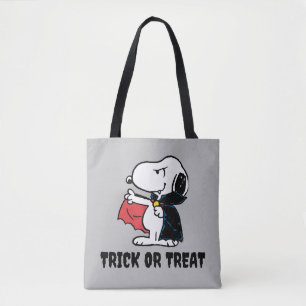 Peanuts Halloween Snoopy Vampire Tote Bag