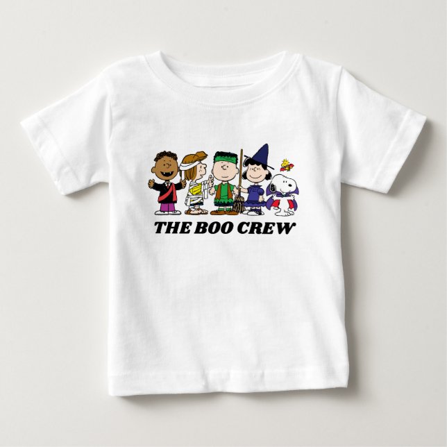 Peanuts | Halloween The Boo Crew Baby T-Shirt (Front)