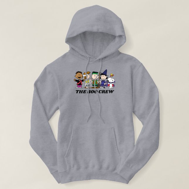 Peanuts | Halloween The Boo Crew Hoodie (Design Front)