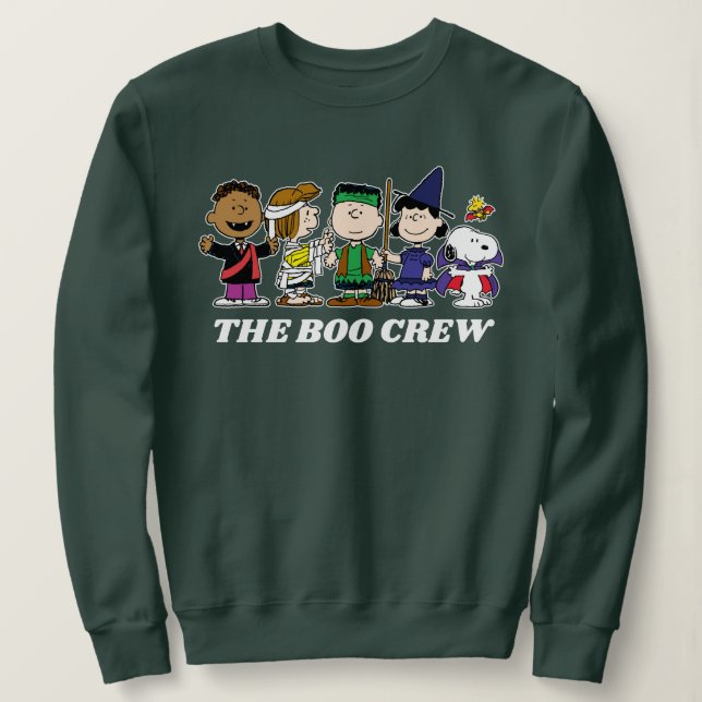 Peanuts | Halloween The Boo Crew Sweatshirt (Design Front)