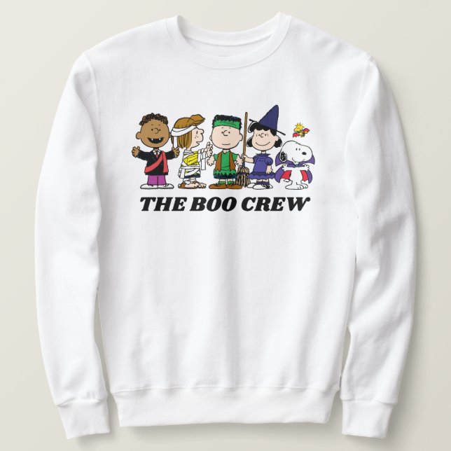 Peanuts | Halloween The Boo Crew Sweatshirt (Design Front)