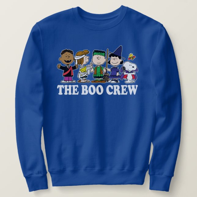 Peanuts | Halloween The Boo Crew Sweatshirt (Design Front)