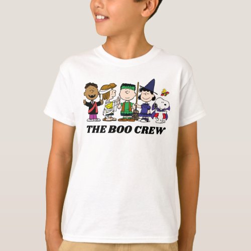 Peanuts  Halloween The Boo Crew T_Shirt