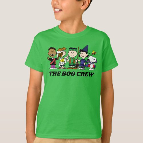 Peanuts  Halloween The Boo Crew T_Shirt