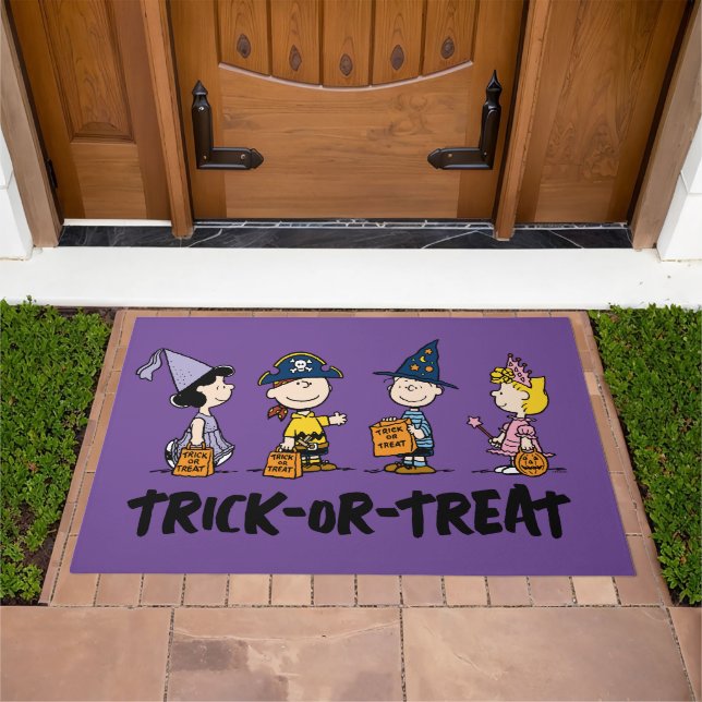 Peanuts | Halloween Trick or Treat Doormat (Outdoor)