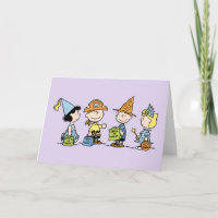 Peanuts Halloween Trick or Treaters