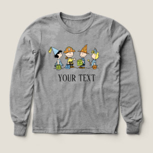 Peanuts Halloween Trick or Treaters Tri-Blend Shirts