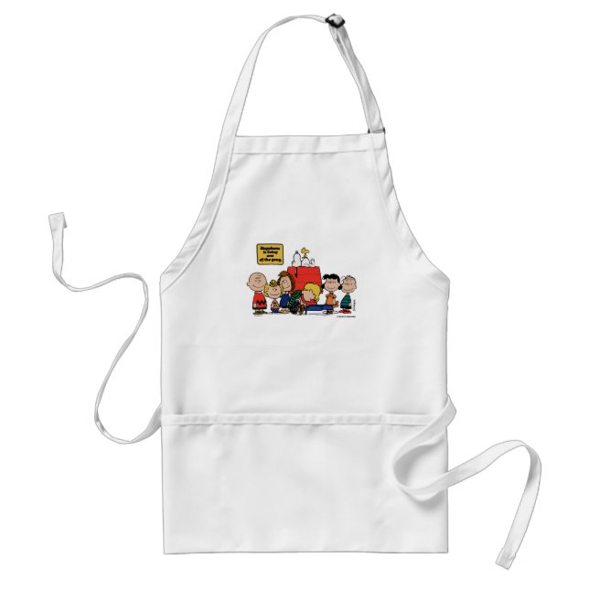 Peanuts | Happiness is Being One of the Gang Adult Apron (Front)