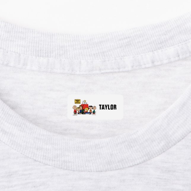Peanuts | Happiness is Being One of the Gang Kids' Labels (Affixed)