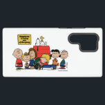 Peanuts | Happiness is Being One of the Gang Samsung Galaxy S22 Ultra Case<br><div class="desc">Happiness is indeed being part of the Peanuts gang,  as depicted in the beloved comic strip and its various adaptations. The Peanuts characters,  despite their flaws and struggles,  find joy in their close-knit friendships and shared experiences.</div>