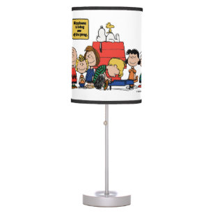 Peanuts Happiness is Being One of the Gang Table Lamp