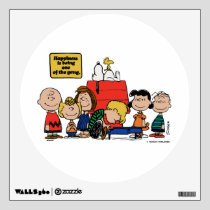 Peanuts | Happiness is Being One of the Gang Wall Decal