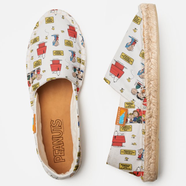 Peanuts | Happiness is… Espadrilles (Side)